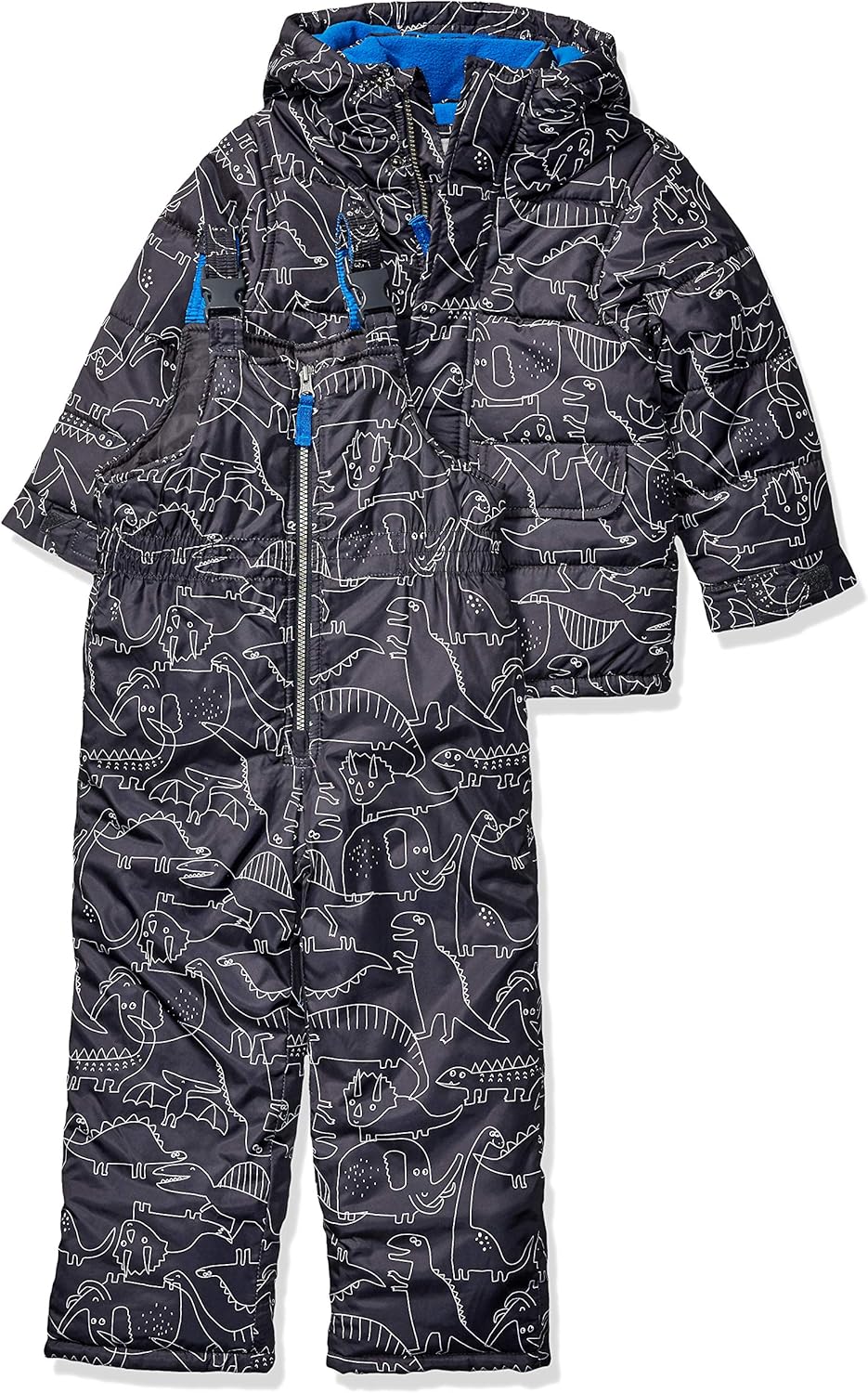 carters dinosaur snowsuit