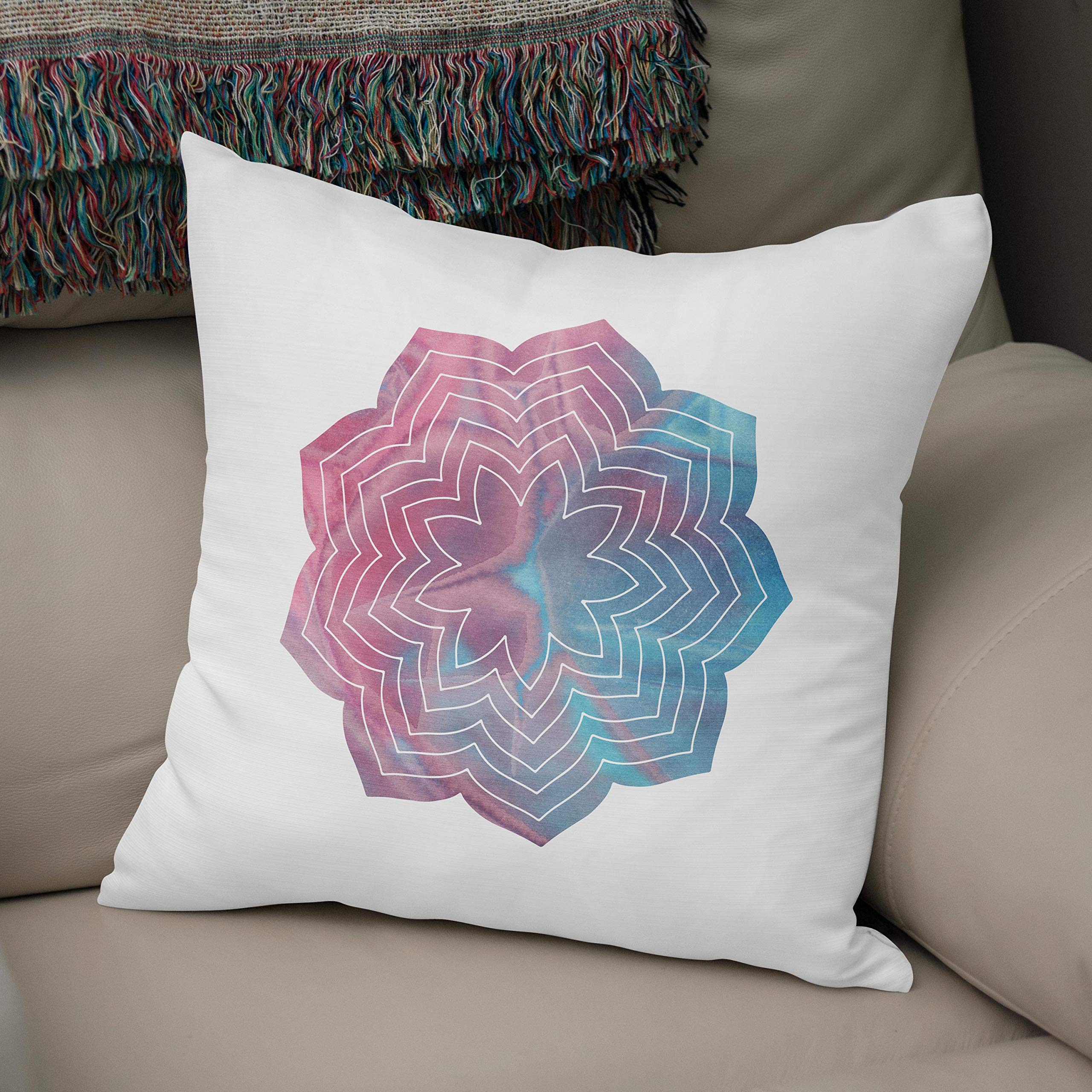Bonamaison, Decorative Cushion Cover - 50% Cotton 50% Polyester - 43x43cm - Designed and Manufactured in Turkey