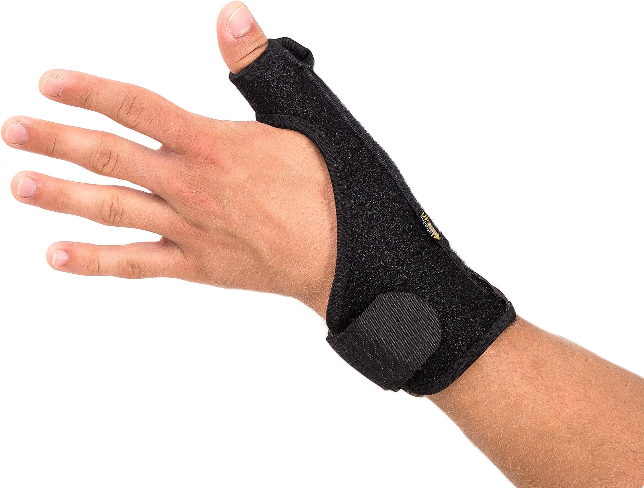 Upright Support Sprained Thumb Brace| Top Grade Spica Splint/Stabilizer/Cast For Tendonitis/Sports Injuries/Carpal Tunnel/Sprain/Arthritis Pain Relief & Recovery| Left & Right Hand Versions Available