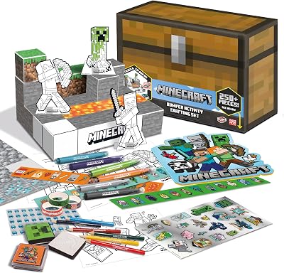Bladez Minecraft Kids Activity Set 250+ Pieces Official Minecraft Toy