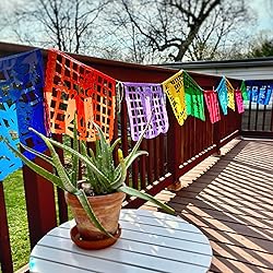 Mexican Party Decorations, 10 Large Colorful