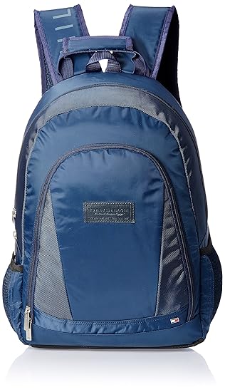 Tommy Hilfiger Discovery Professional Blue Casual Backpack (8903496037449)