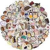 GEEHUA 100Pcs Watercolor Hedgehog Stickers, Cute The Hedgehog Stickers Hedgehog Gifts Sticker Vinyl Waterproof Decals for DIY Decor Journal Scrapbook Phone Case Laptop Envelopes Water Bottles