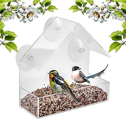 Window Bird Feeder Built To Last A Lifetime Decorate Your