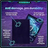 TitanShield Card Sleeves Black 150 Fits Pokemon MTG Premium 140µm view 3