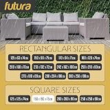 Futura Premium Square Garden Furniture Cover 150x150x75cm 600D UV Waterproof view 8