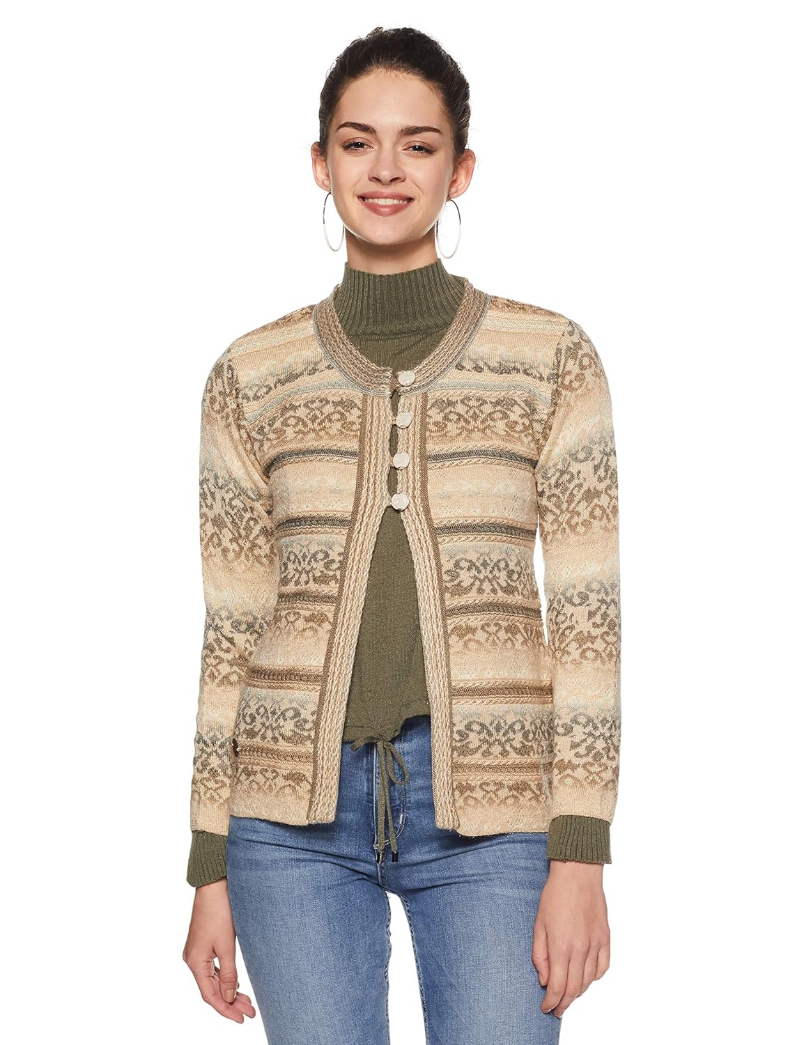 duke women's cardigan