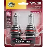 Hella 9007 100/80WTB Twin Blister High Wattage Bulbs, 12V, 2 Pack