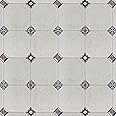 Merola Tile Manises Decor Blanco 13-1/8" x 13-1/8" Porcelain Floor and Wall Tile