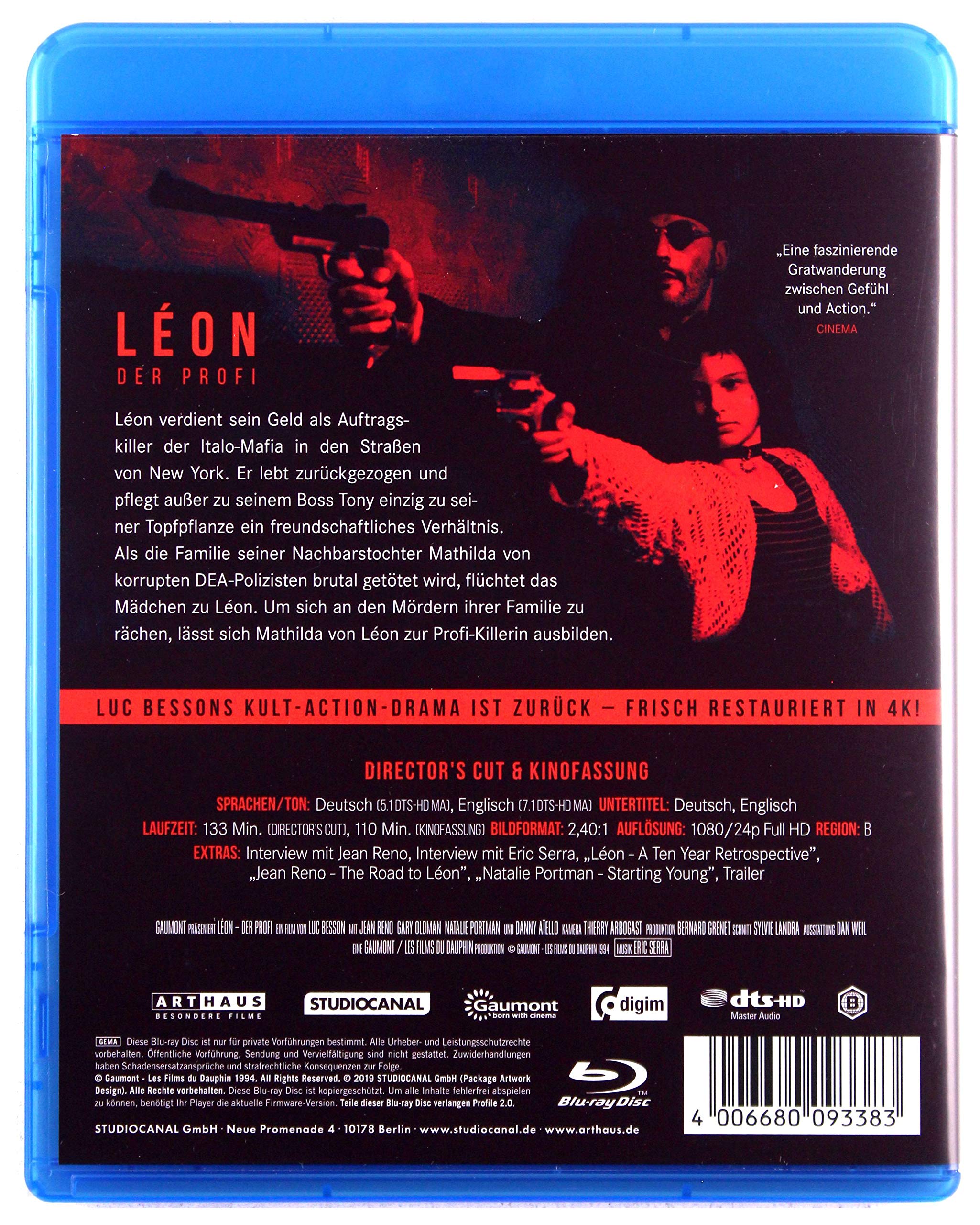 Leon - Der Profi / Kinofassung & Director's Cut / Blu-ray 2