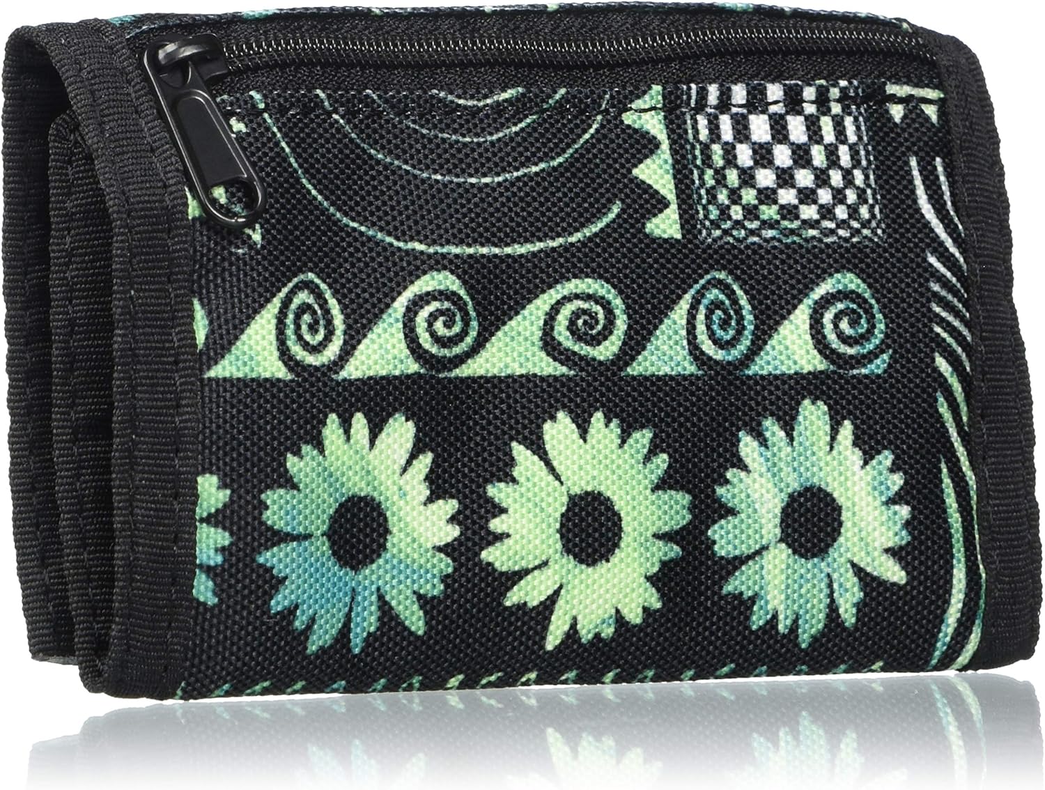 Quiksilver Men's The EVERYDAILY 4 Wallet, GREEN ASH, M: Clothing