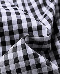 siliteelon Button Down Plaid Shirts for Women Long