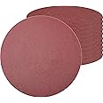 Sackorange 50 Pack 7 Inch 120 Grit Hook-and-Loop Sanding Discs Sandpaper -7" Aluminum Oxide Sander Paper Grinding Polishing for Random Orbit Drywall Sander