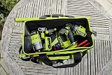 RYOBI RSSMTB1 Medium Tool Bag 18 Pockets Durable 600D 1680D Hard Bottom view 4