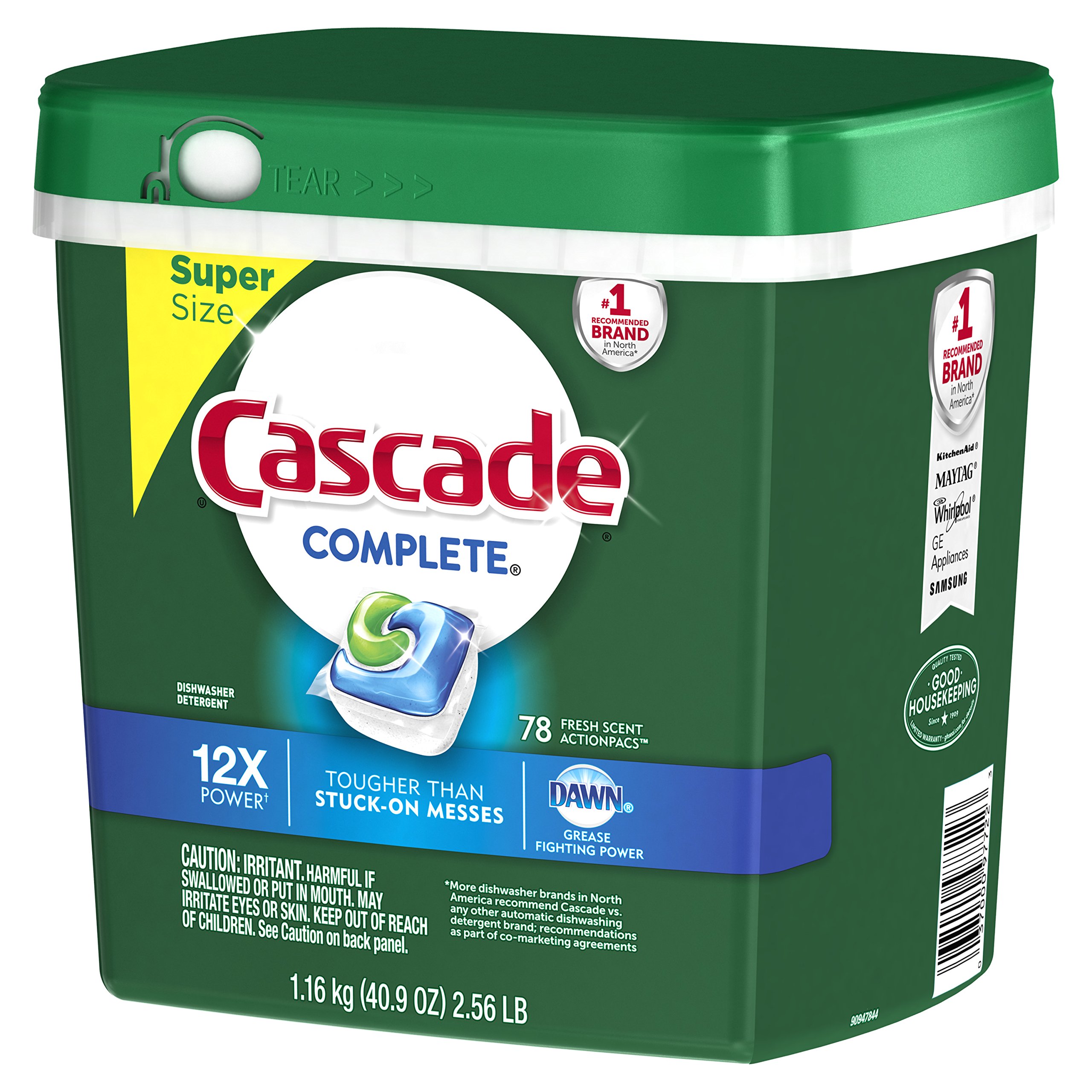 Cascade Complete ActionPacs Dishwasher Detergent - Image 9
