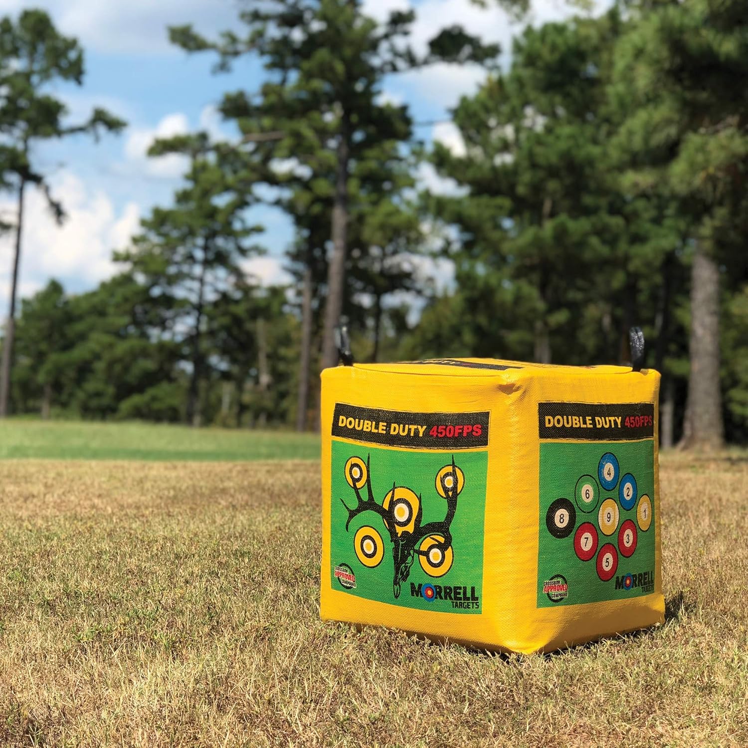 morrell double duty field point archery target