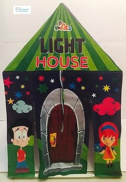 Awals Branded Light House - The tent house with LED lights for kids