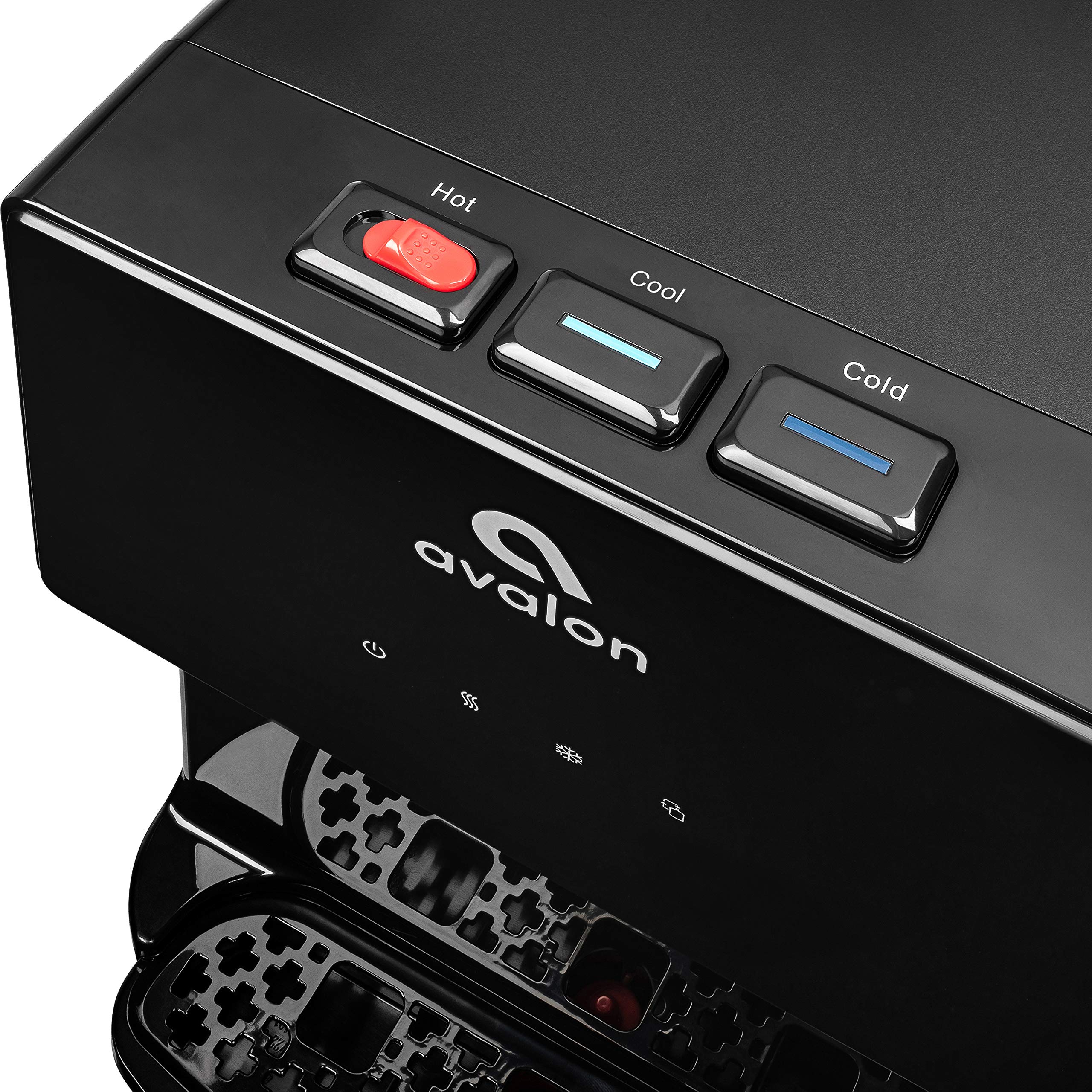 Avalon A4BLWTRCLR water dispenser, 3 or 5 gallon bottle, Stainless