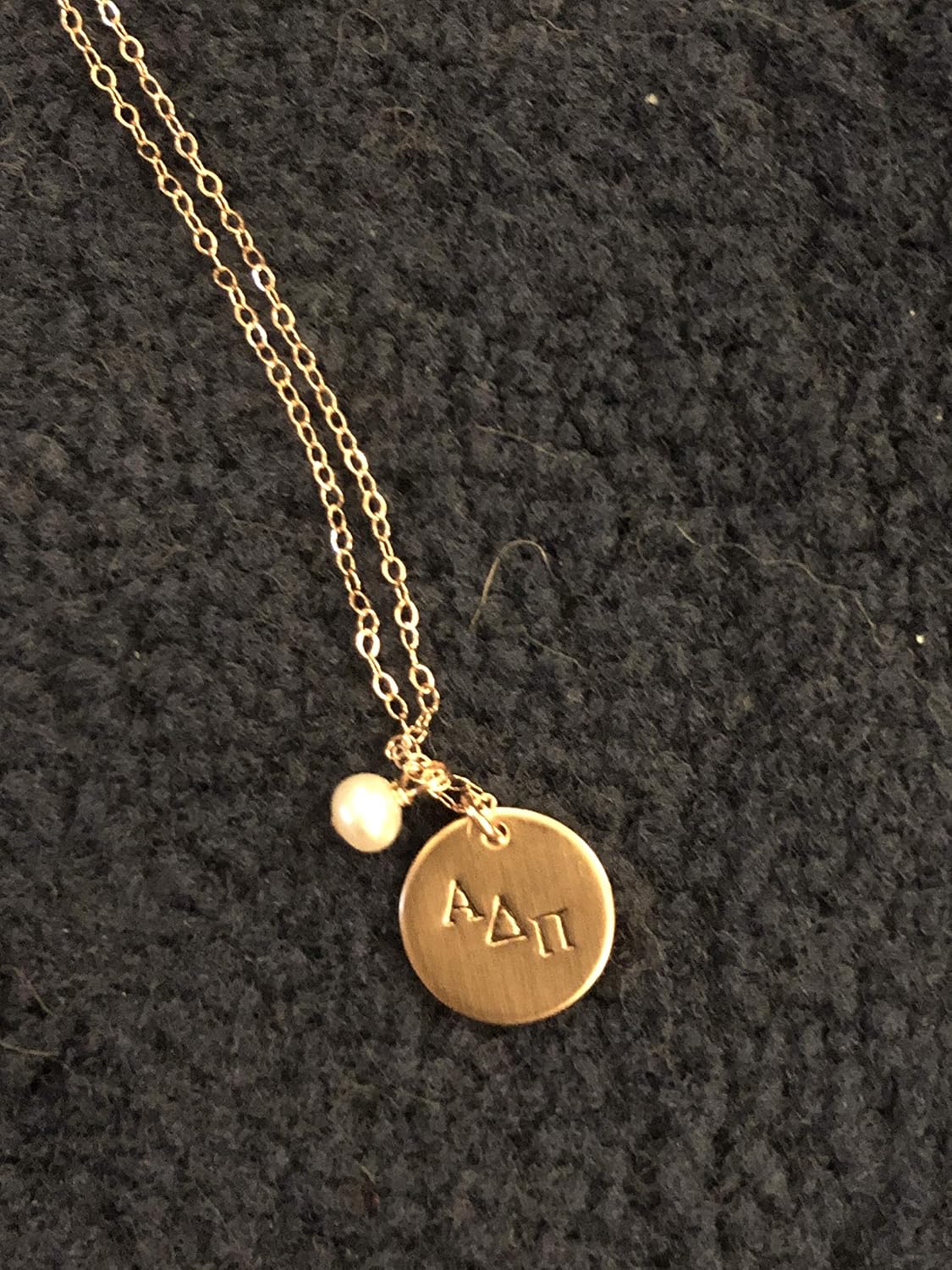 Alpha Delta Pi Necklace Handmade