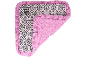 BESSIE + BARNIE Bessie and Barnie Luxury Ultra Plush Faux Fur Pet, Dog, Cat, Puppy Super Soft Reversible Blanket