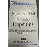 Ferrex 150 Forte Capsules - 100 Count Blister Pack