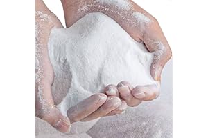 AOSWTLIF White Sand, Quartz 40-80 Mesh, Craft & Acrylic Texture Sand, DIY Painting & Incense Burner (2 LB)