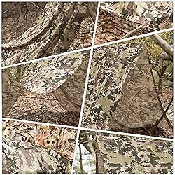 LOOGU Camo Burlap, Camouflage Netting Cover Army