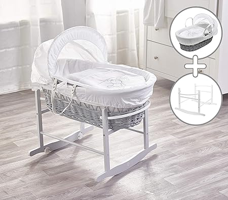 moses basket with stand amazon