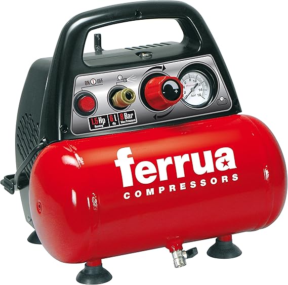 Air Compressor Dry FERRUA Notebook. Amazon.co.uk DIY & Tools