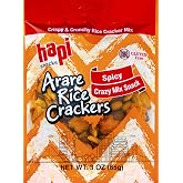 Hapi Crazy Mix Rice Crackers, 3 Ounce