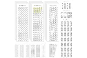 Book Rating Stickers 100th Day of School Star Spicy Heart Ratings Labels Lovers Readers Planner Labels List Review Tracker Lo