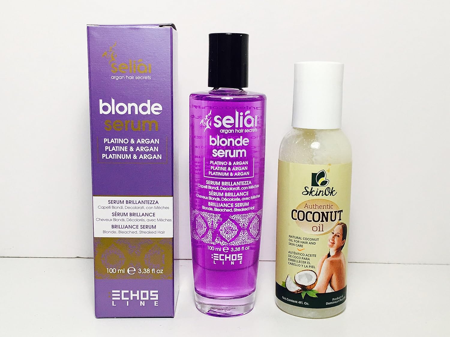 Buy Echos Line Seliar Blonde Shampoo And Conditioner 33 8 Oz And