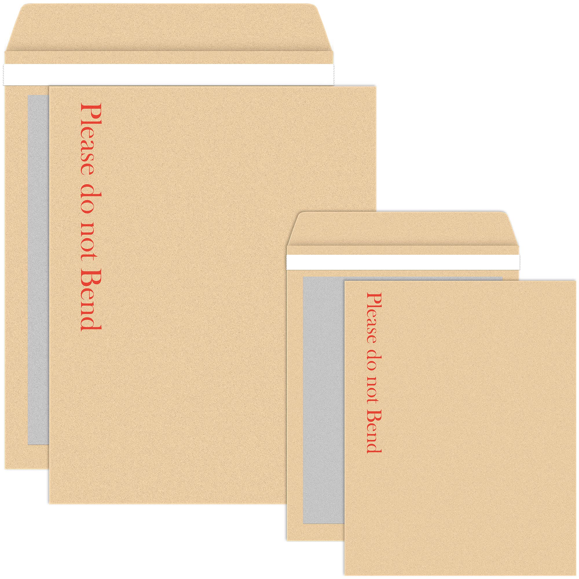 20Pcs A4 A5 Mix Envelopes 10 of Each iSOUL A5 C5 A4 C4 Manilla Hard Board Backed Envelopes Do Not Bend Envelope