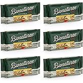 Bionaturae Pappardelle Pasta Noodles, Durum Semolina Pasta, 8.8 Oz, 6 Pack | Kosher, High Protein, Non-GMO, USDA Certified, Durum Semolina Pappardelle, Crafted in Italy