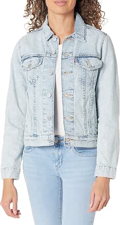 Amazon.com: Levi's Original Trucker - Chaqueta para mujer : Ropa, Zapatos y  Joyería