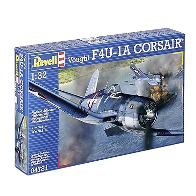 Revell Germany Vought F4U-1A Corsair Plastic Model Kit (1/32 Scale)