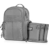 Savior Equipment SEMA Compact Tactical Range Pistol Backpack w/ 3 Gun Rug Sleeve