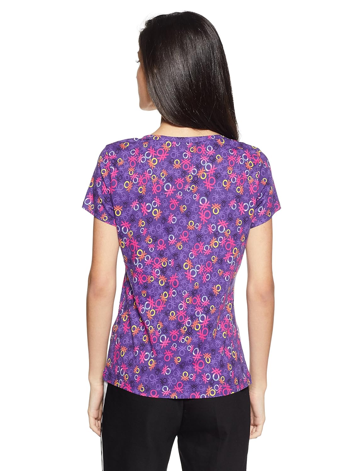 united colors of benetton women's plain t-shirt