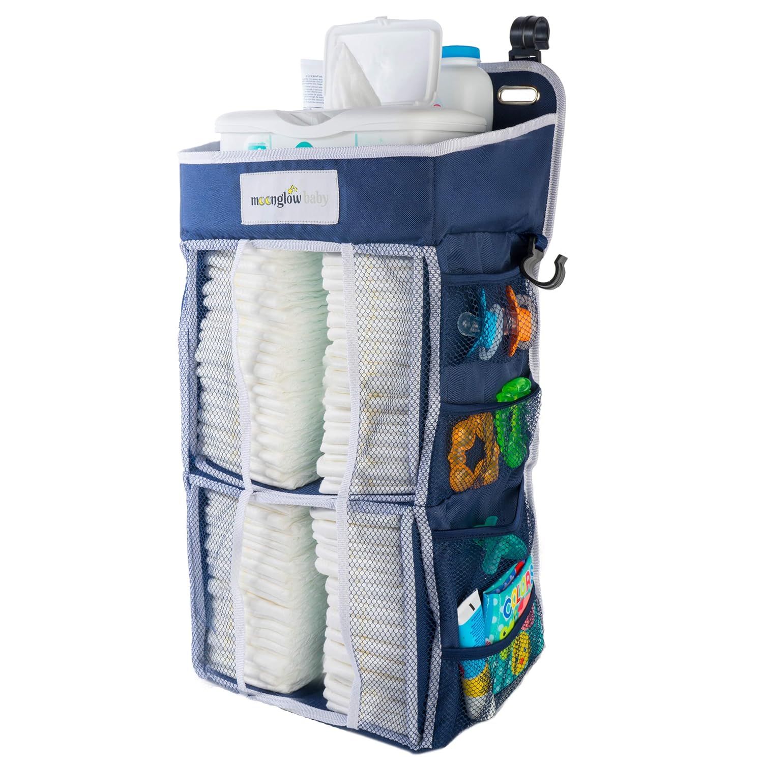 Nursery Diaper Organizer (Now w/Double The Diaper Storage