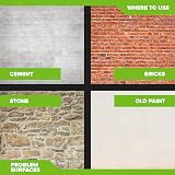 Toupret Anti-Damp Render 1kg - Waterproof Masonry Repair for Rising Damp view 4