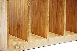 Kenley Desktop Organizer - Bamboo Wood File