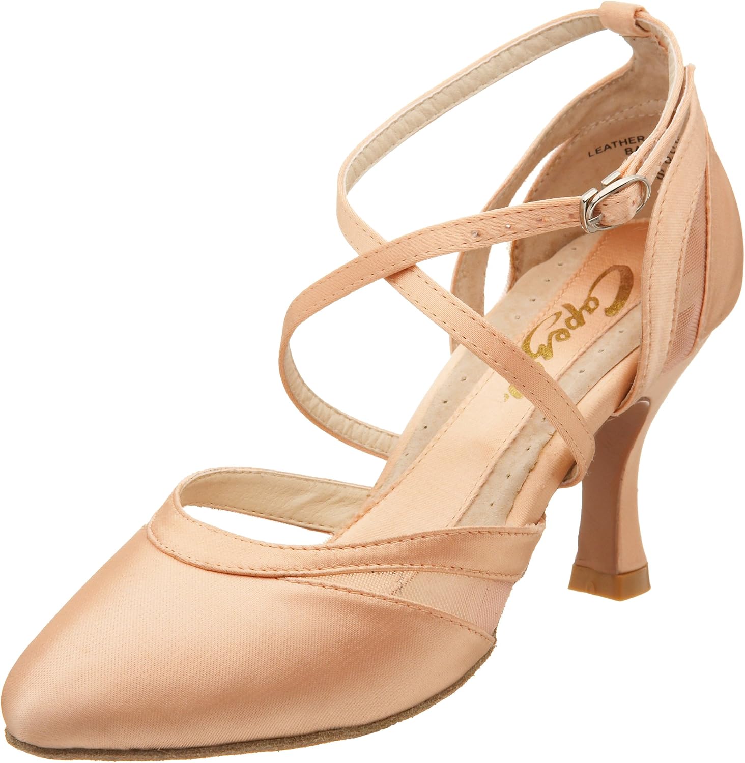 Capezio Women's BR126S Isis 2.5" Flared Heel Shoe Flats