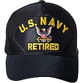 Artisan Owl United States Retired Emblem Patch Hat – Adjustable Baseball Cap