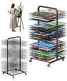 Whoonba Art Drying Rack with 40 Removable
