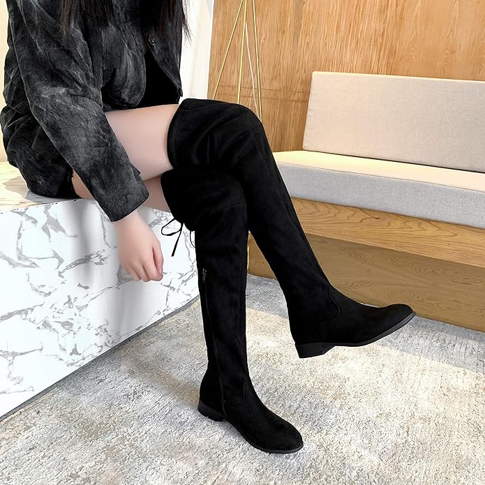 MOMOKA Womens Ankle Boots Platform