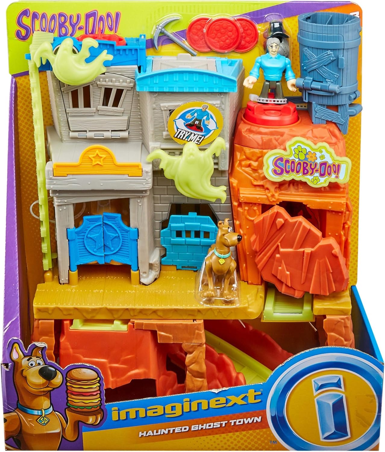 imaginext scooby doo toys