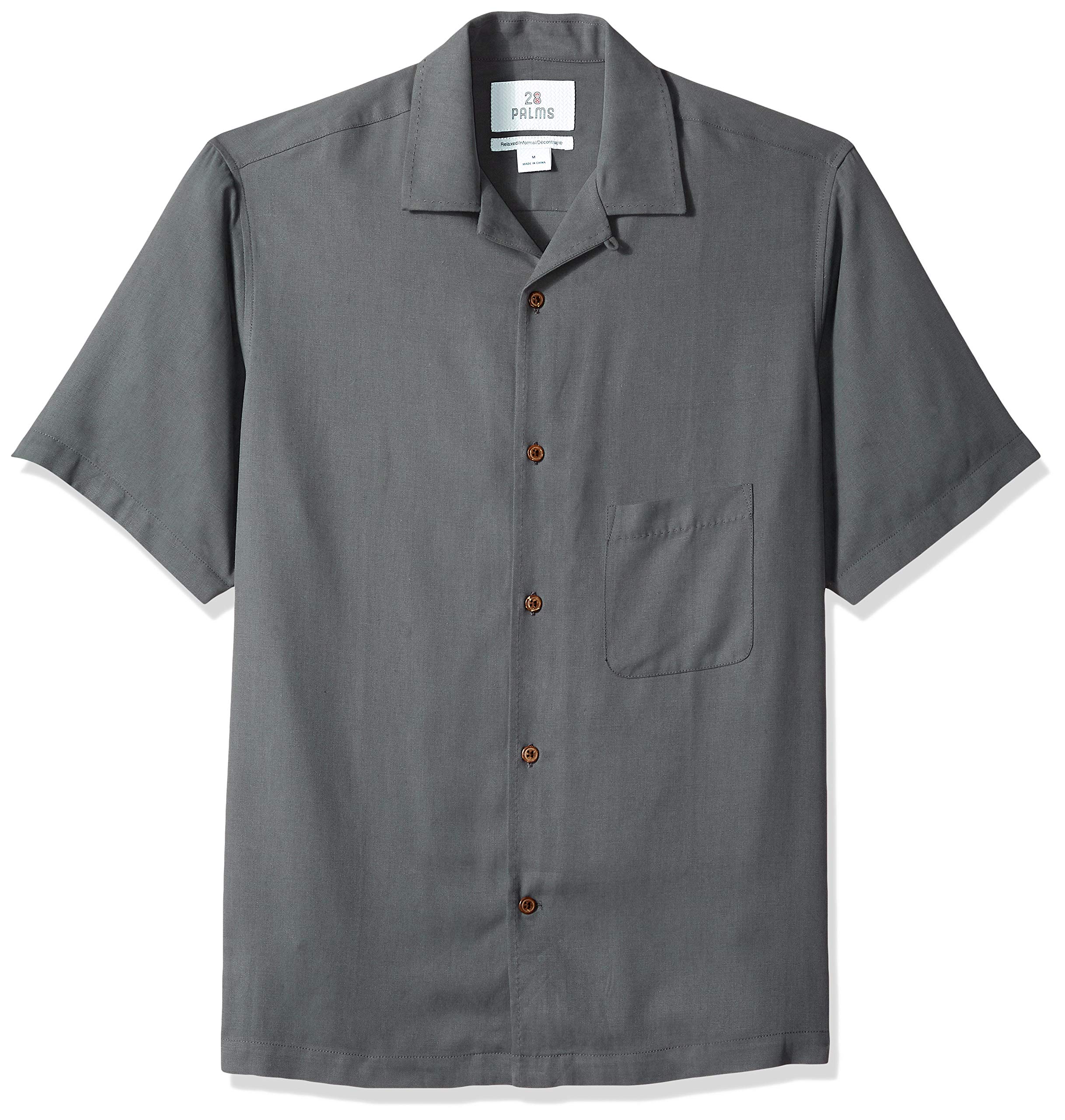 28 Palms Men's RelaxedFit 100 Silk Camp Shirt, A Choose SZ/color eBay