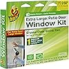 Duck Brand 282450 Indoor Extra Large Window/Patio Door Shrink Film Kit, 84-Inch x 120-Inch