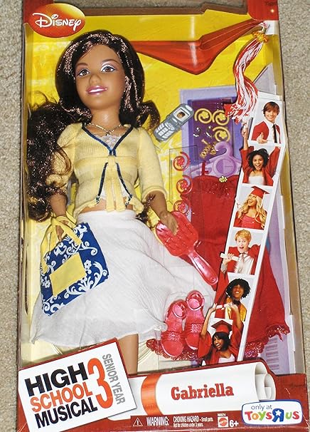 high school musical gabriella doll