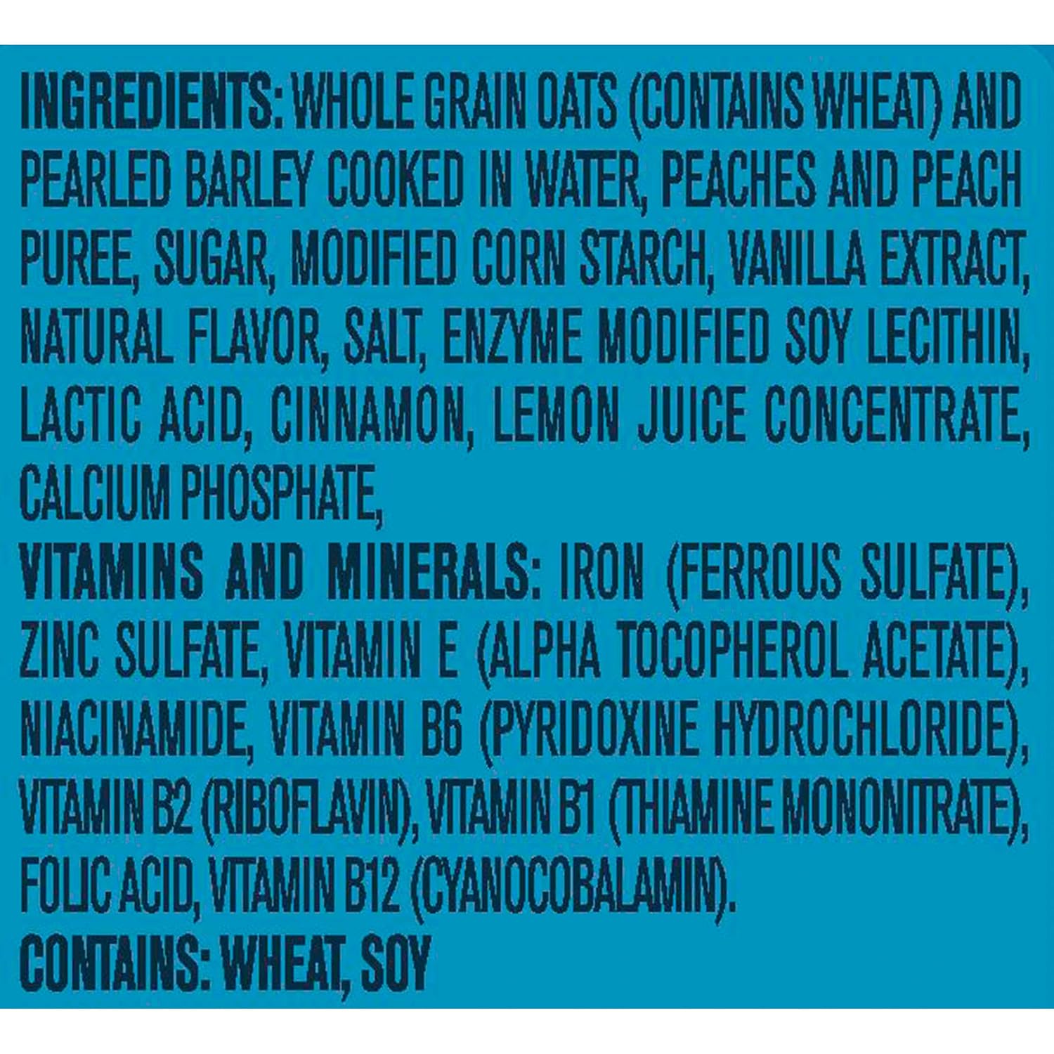 gerber barley cereal